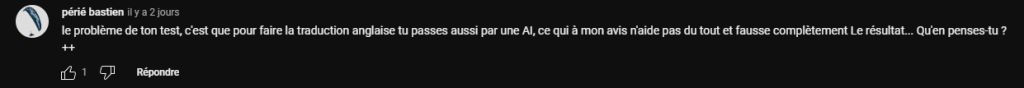 Commentaire 2
