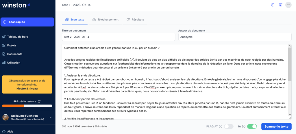 contenu 50 pourcent ia 50 pourcent humain