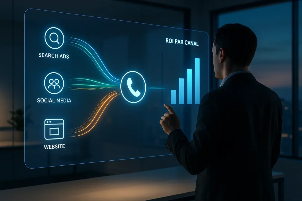 Dexem Call Tracking : Suivi appels & efficacité campagnes