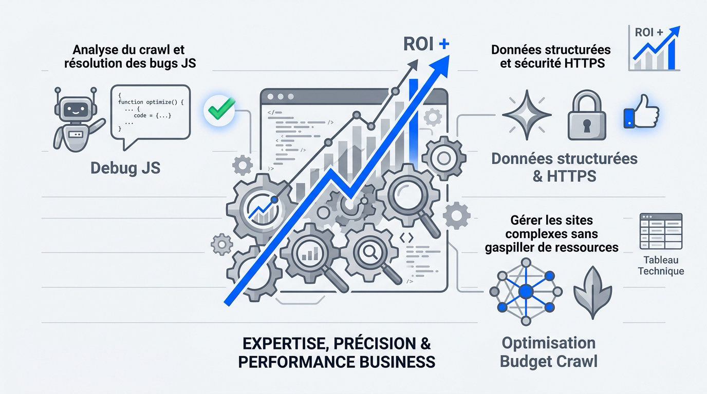 Expertise technique et précision pour la performance SEO d'un site web
