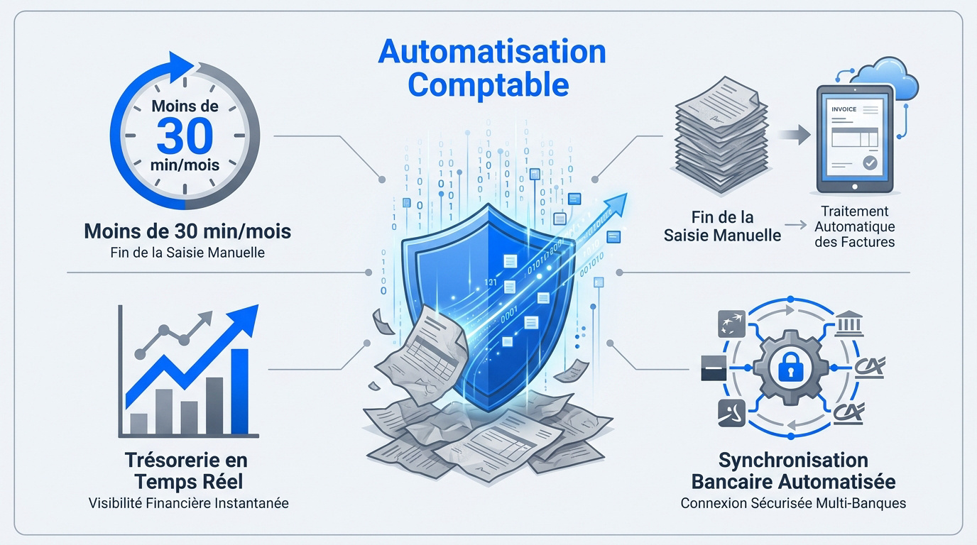 Interface intuitive de Dougs pour l'automatisation comptable en ligne